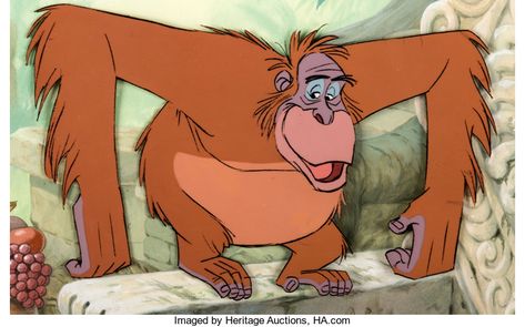 King Louie Jungle Book, Jungle Book 1967, Disney Movie Trivia, Jungle Book Disney, Blue Sky Studios, Dark Disney, The Jungle Book, Disney Gif, Disney Facts