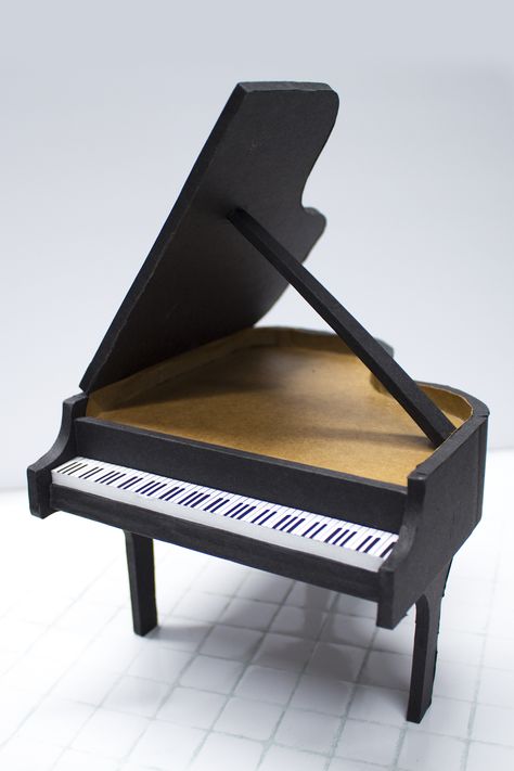 Crafting with Readi-Board sounds like fun! We created this miniature piano with black and water resistant Readi-Board foam board. Miniature Piano, Foam Board, Sounds Like, Piano, Water Resistant, Miniatures, Water, Quick Saves, Black