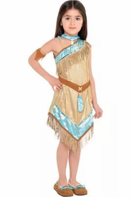 Toddler Girls Pocahontas Costume Pocahontas Halloween, Pocahontas Dress, Frozen Costume Adult, Party City Costumes, Disney Princess Costumes, Couple Halloween Costumes For Adults, Black Halloween Dress, Dresses Australia, Halloween Costume Shop