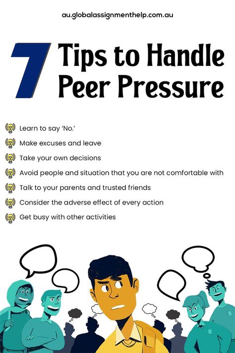 how to handle peer pressure essay
how to handle peer pressure as a teenager
10 ways to resist peer pressure
how to deal with peer pressure pdf
how to deal with peer pressure in school
how to prevent peer pressure
peer pressure examples
handling peer pressure speech Academic Life, Scientific Journal, Parenting Knowledge, Study Techniques, Under Eye Wrinkles, Peer Pressure, Social Influence, Learning To Say No, College School