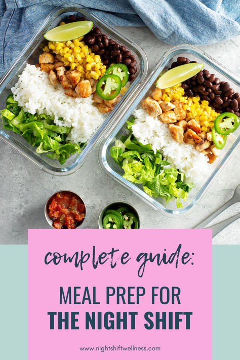 Cooking on night shift can be overwhelming, but meal prep makes the cooking process so much easier. Learn how to level up your workweek meals, improve your night shift eating schedule, and feed yourself nourishing meals with our meal prep tips and tricks. Head to the blog to learn more. | shift work meal prep | night shift snacks | night shift food ideas #nightshiftmealprep #nightshiftsnacks Night Shift Meal Plan, Meal Prep For Night Shift, 12 Hr Shift Meal Prep, Nightshift Meal Prep, Shift Work Meal Prep, Night Shift Meals, Night Shift Food, Night Shift Meal Prep, Night Shift Eating Schedule