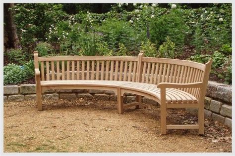 Curved Outdoor Seating, Curved Fire Pit, Curved Outdoor Benches, Outdoor Furniture Australia, Garden Chairs Metal, Wooden Outdoor Furniture, Luxury Garden Furniture, Outdoor Garden Bench, Garden Furniture Design