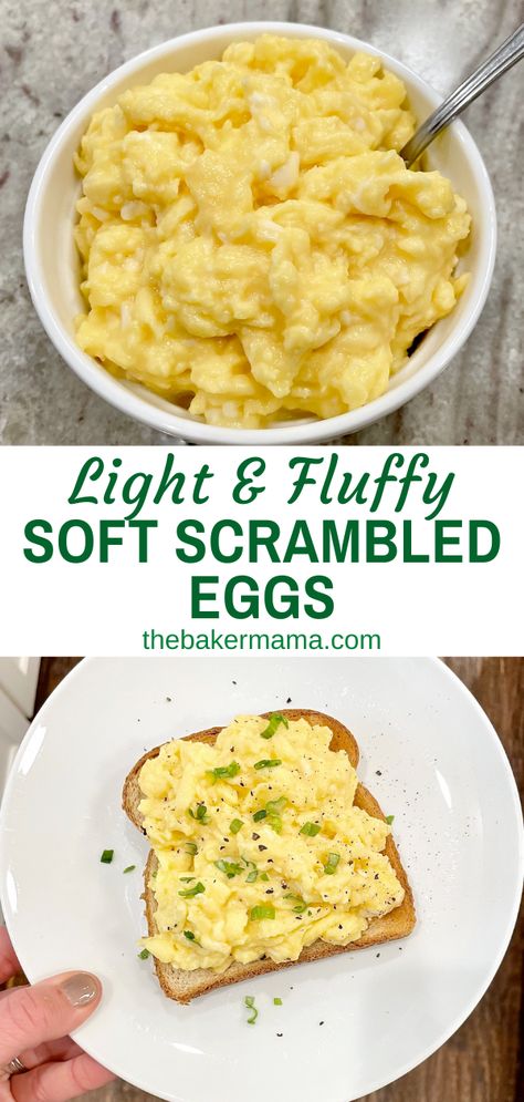 Soft Eggs, Easy Scrambled Eggs, Perfect Scrambled Eggs, Best Scrambled Eggs, Scramble Eggs, Weekend Brunch Recipes, Garlic Toast, Fluffy Scrambled Eggs, Eggs Recipes