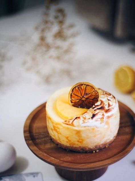 Mini Honey Lemon & Ginger Cheesecakes Lemon Cheesecake Photography, Fairy Lunch, Cheesecake Photography, Ginger Cheesecake, Food Calendar, Cheesecake Ideas, Meal Calendar, Food Shoot, Edward Lee