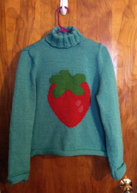 Mabel Pines (Strawberry) by playswithstring Mabel Sweater, Mabel Pines, Custom Sweaters, Funky Outfits, Cool Sweaters, Dream Clothes, Look Cool, User Profile, Get Inspired