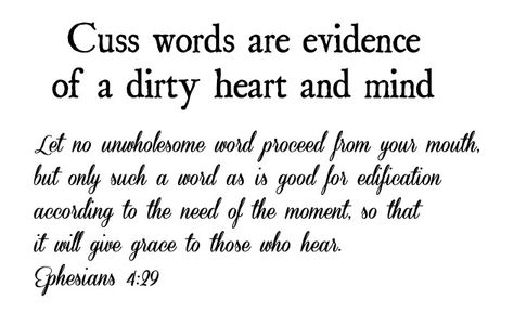 Cuss Words :::::::::::::::::::::::::::::::::::::::::: #cussing, #quote, #Christian, #Faith Scripture About Cussing, How To Stop Cussing, Cussing Quote, Word Replacement, Sin Quotes, God Centered, Curse Words, Cuss Words, Quotes Prayer