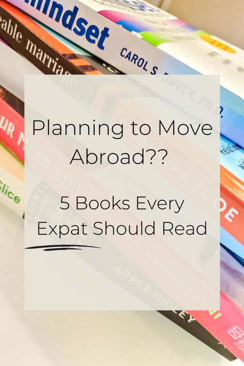 Are you an expat or a soon-to-be expat? Enjoy reading? If you’re preparing to move overseas and become an expat when the pandemic is over, then start reading these expat books now to help prepare you for expat life living abroad! The 5 expat books in this post helped me tremendously with living abroad as an expat. #expatbooks #expatlife #expatlifelivingabroad #books #livingoverseas #livingabroad #movingoverseas #moveabroad2021 #move2021 #expatwife #expatspouse #expatriate #expatassignment Expat Life Living Abroad, Living Abroad Aesthetic, Move Overseas, Preparing To Move, Retire Abroad, Paris Books, Moving To New Zealand, Live Abroad, International Move