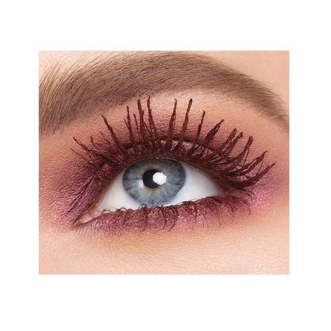 L'Oreal Paris Voluminous Mascara - 950 Deep Burgundy - 0.28 fl oz Burgundy Mascara Brown Eyes, Maroon Eyeliner, Burgundy Makeup, Full Eyelashes, Smudge Proof Eyeliner, Voluminous Mascara, Red Eyeliner, Eyelash Primer, Brown Mascara