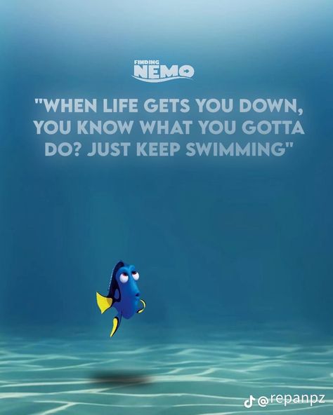 Swim Quotes Motivational, Keep Swimming Quotes, Just Keep Swimming Wallpaper, Swimming Motivational Quotes, Swimming Cartoon, Swimming Posters, Swimmers Life, Just Keep Swimming, Swimming Quotes