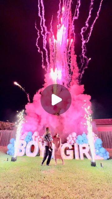 Gender Reveal Miami on Instagram: "It’s a Girl.💕😍We mixed our Powder blasters plus our signature fireworks show to create an incredible gender reveal.🎇💕 . . . #genderreveal #genderrevealmiami #genderrevealfireworks #genderrevealcelebrations #miamigenderreveal #genderrevealorlando #genderrevealtampa #revelaciondesexo #revelaciondegenero #genderrevealideas #genderrevealparty #genderrevealballoon #genderrevealtheme #genderrevealcakes #genderrevealcenterpieces #genderrevealpartyideas #genderrevealphotography #genderrevealphotoshoot #momtobe #pregnancy #pregnancyannouncement #pregnancyphotoshoot #momlife #marqueeletters #ohbaby  #fireworks" Gender Reveal Ideas With Fireworks, Fireworks For Gender Reveal, Gender Reveal Ideas For Party Fireworks, Gender Reveal With Fireworks, Fire Work Gender Reveal Ideas, Gender Reveal Fireworks Ideas, New Years Gender Reveal, Gender Reveal Ideas For Family, Gender Reveal Fireworks