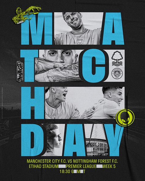 MAN CITY | MATCHDAY | SEASON 22/23 on Behance Sports Design Ideas, Desain Editorial, Sports Design Inspiration, Sport Poster Design, Graphic Design Photoshop, Typography Poster Design, Learning Graphic Design, Poster Design Inspiration, Design Editorial