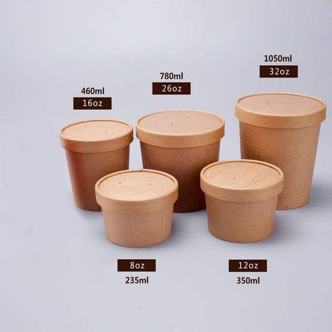 Cake In Paper Cup, Ice Cream Cups Packaging, Ice Cream Cups Design, Brownie Packaging, Cup Ice Cream, Bake Sale Packaging, Ice Cream Business, Ice Cream Cups, Food Business Ideas