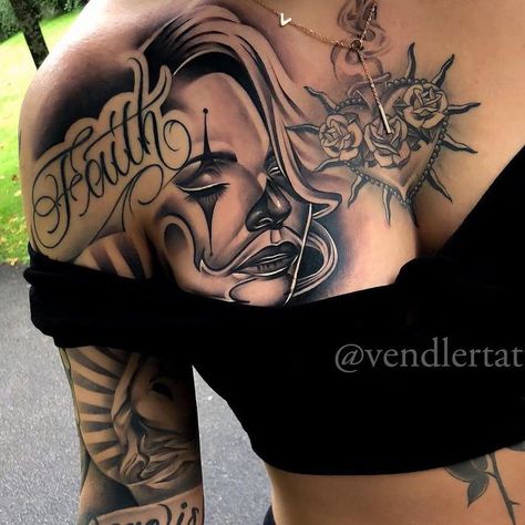 Vendler Tattoo on Instagram: "Most famous girl sleeve around the 🌎 This piece ended up in almost every tattoo magazine and got re-shared more than 100 000 times over all platforms 🖤 People often ask me how i built my brand and this sleeve is the answer. We on the map long time. Love this game forever" Beautiful Tattoo Designs, Tattoo Time, Tattoo Magazine, Beautiful Tattoo, Girl Sleeves, Tattoo Magazines, Next Tattoo, Time Tattoos, Famous Girls