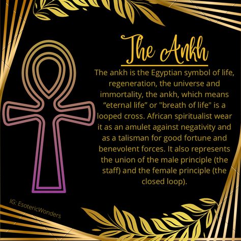 Eternal Life Symbol, Ankh Symbol Meaning, Egyptian Philosophy, Ankh Wallpaper, Ankh Art, Ankh Meaning, Memorial Tattoo Quotes, Kemetic Spirituality, The Ankh