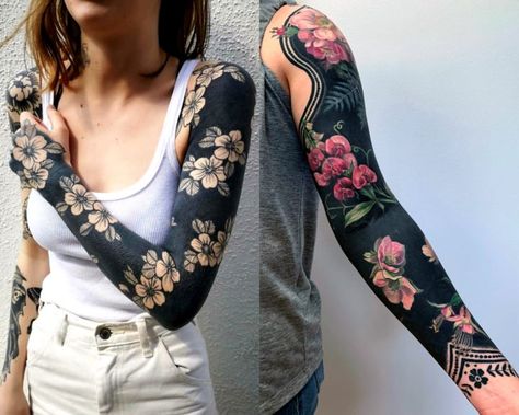 No todos los tatuajes son iguales, existe una gran variedad de estilos para hacer match con nuestra personalidad. Los hay femeninos, extravagantes, sencillos, coloridos, monocromáticos, tradicionales, modernos… Si estás en busca de tu próximo tatuaje y no quieres el típico diseño negro y gris, aquí te dejamos 21 estilos para que decores tu piel. ¡Ahora […] Black Tattoo Ideas, 21 Tattoo, Mangas Tattoo, Mujeres Tattoo, Black Tattoo, Next Tattoo, Traditional Modern, Gray Design, Love Tattoos