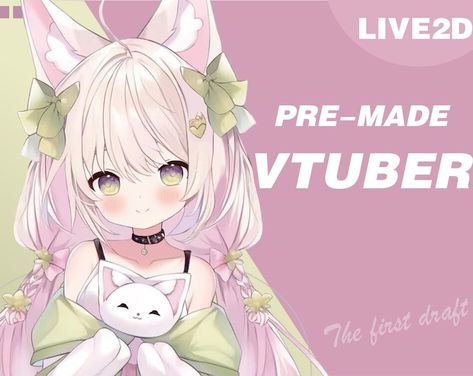 Live2d Model Premade/ Vtuber Design / Vtuber Room/live2d Model /vtuber Model Free/live2d Rigging/live2d Commission - Etsy South Korea Free Vtuber Model, Vtuber Room, Vtuber Ideas, Pastel Gore, Model Vtuber, Live2d Model, Vtuber Design, Vtuber Model, Note Pad Design