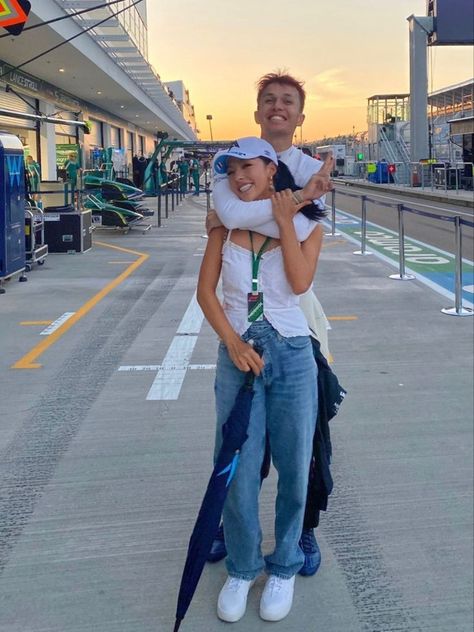 F1 Drivers And Girlfriends, Formula 1 Wife, Formula 1 Girlfriends, F1 Wife Aesthetic, F1 Girlfriends, F1 Girlfriend Aesthetic, Formula 1 Fashion, Dirty Air Series, Chloe Carter