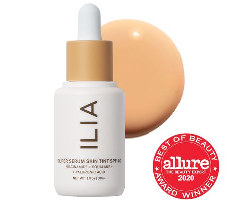 Check out this product at Sephora.com - ILIA Super Serum Skin Tint SPF 40 Foundation - Ora ST6 Ilia Skin Tint, Ilia Super Serum Skin Tint, Skincare Foundation, Sephora Favorites, Tinted Spf, Skin Tint, Cool Undertones, Finishing Powder, Mineral Sunscreen