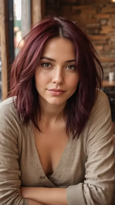 23 Top 2024 Fall Hair Colors: Trendy Ideas for Brunettes, Blondes, and Black Hair - voxen.info Trending Haircolor Fall 2024, Long Bob Red Balayage, Fall Balayage For Brunettes, Brunette Hair 2024 Fall, Fall Hair Short Bob, 2024 Fall Haircut, Fall 2024 Medium Hair Trends, Fashion Colors Fall 2024, Hair Colors 2024 Women