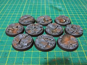 40k Bases Ideas, Urban Bases 40k, 40k Basing Ideas, Warhammer 40k Base Ideas, 40k Base Ideas, Warhammer 40k Bases, 40k Bases, Foam Board Crafts, Orks 40k