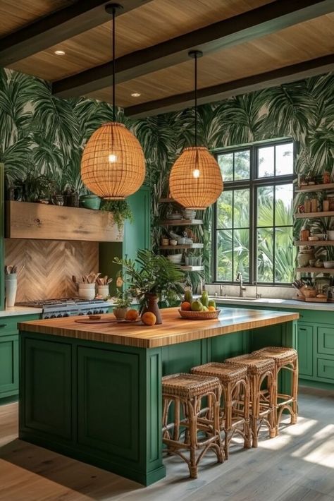 Vibrant Tropical Boho Kitchen Coastal Boho Kitchen, Boho Kitchen Ideas, Tropical Boho, Agriculture Industry, Coastal Boho, Cultural Festival, Boho Kitchen, Leisure Arts, Community Service