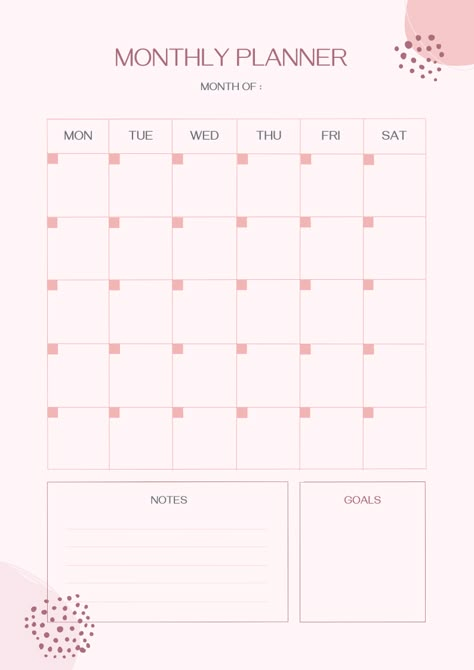 Monthly Planner Template 2023, Good Notes Templates Free Planner Monthly, Monthly Planner Template Aesthetic, Monthly Planner 2023, Monthly Study Planner, Monthly Planner Aesthetic, Cute Monthly Planner Template, Cute Monthly Planner 2023, Journal Template Aesthetic