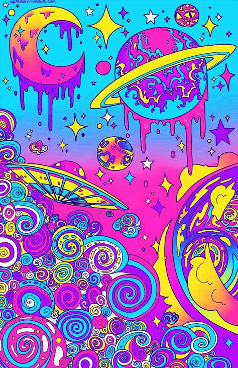 De novo isso ? Esse pessoal se copia ou cópia os outros ? Ou outros os copia ou se copia se pessoal ? Trippy Pictures, Trippy Backgrounds, Trippy Drawings, Psychadelic Art, Trippy Painting, Hippie Painting, Trippy Wallpaper, Background Drawing, Hippie Wallpaper