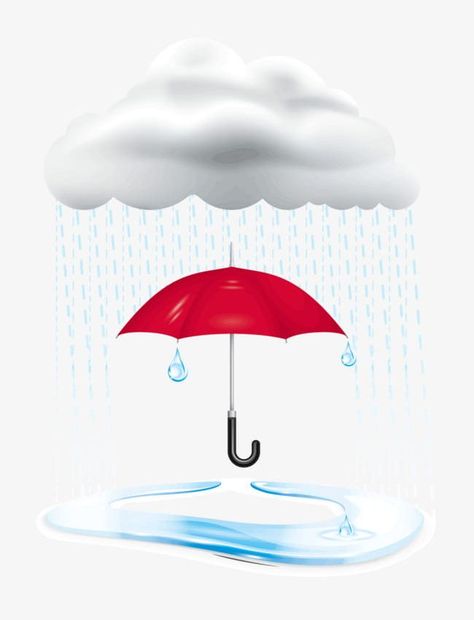 Umbrella Png, Rain Clipart, Drizzling Rain, Red Umbrella, Rain Umbrella, Free Sign, Color Help, Png Image, New Color