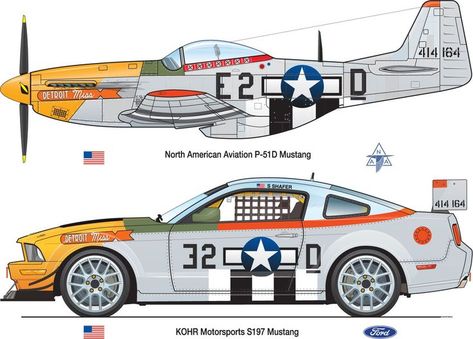 P-51D inspired Mustang livery 2006 Mustang Gt, 2006 Mustang, Livery Design, Car Wrap Design, P51 Mustang, Custom Hot Wheels, Gt Cars, Track Car, Mustang Cars