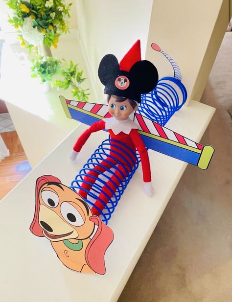 Mickey Elf On The Shelf, Disney World Elf On The Shelf Ideas, Elf Going On Vacation, Elf Disney Ideas, Elf On The Shelf Ideas Disney, Elf On The Shelf Disney Ideas, Disney Elf On The Shelf Ideas, Elf On The Shelf Disney, Elf 2024