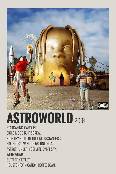 Travis Scott Music, Travis Scott Album, Foto Muro Collage, Poster Grafico, Rap Album Covers, Minimalist Music, Album Wall, Music Poster Ideas, Vintage Music Posters