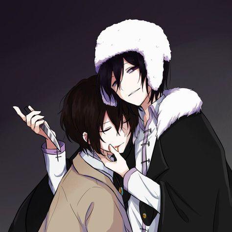 Fyodor Dazai, Fyodor Dostoyevsky, Funny Valentines Day Quotes, Dusk To Dawn, Dazai Osamu, Bongou Stray Dogs, Stray Dogs Anime, Matching Profile Pictures, Stray Dogs