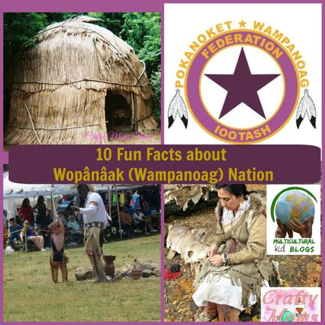 Wampanoag Crafts, Thanksgiving Prek, Preschool November, Wampanoag Indians, Native American Studies, The First Thanksgiving, Homeschool Holidays, 10 Fun Facts, Thanksgiving Lessons