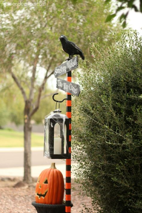 Spooky Diy Halloween Decor, Easy Outdoor Halloween Decorations, Diy Halloween Dekoration, Halloween Outdoor Decoration, Dekorasi Halloween, Magical Halloween, Halloween Diy Outdoor, Halloween Decor Diy, Easy Diy Halloween Decorations