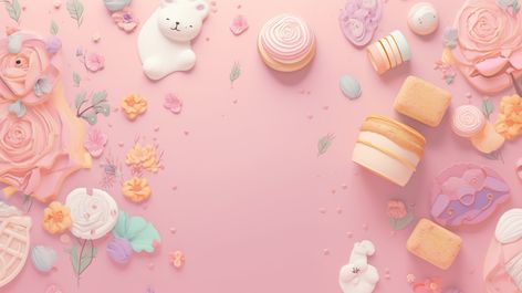 pastel pastel cakes 3d illustration background Background Picture Aesthetic, Cake Wallpaper Aesthetic, Cute Background Pictures, Background Cake, Cake Background, Cake Wallpaper, Pastel Cakes, Cute Background, Pastel Landscape