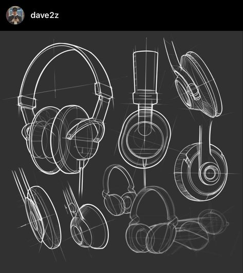 #procreate #design #sketch #sketching #draw #drawing #art #concept #id #industrialdesign #artist #headphone #sony #beats Headphones Design Concept, Headphones Concept Art, Headphone Design Sketch, Procreate Product Design, Industrial Design Headphones, Industrial Product Design Sketch, Id Sketch, Product Design Sketch Concept, Earphones Drawing