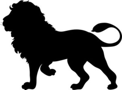 Lion | Leão Silhouette Lion, Lion Silhouette, Jungle Thema, Free Silhouette, Male Lion, Silhouette Clip Art, Silhouette Stencil, Shadow Play, Animal Silhouette