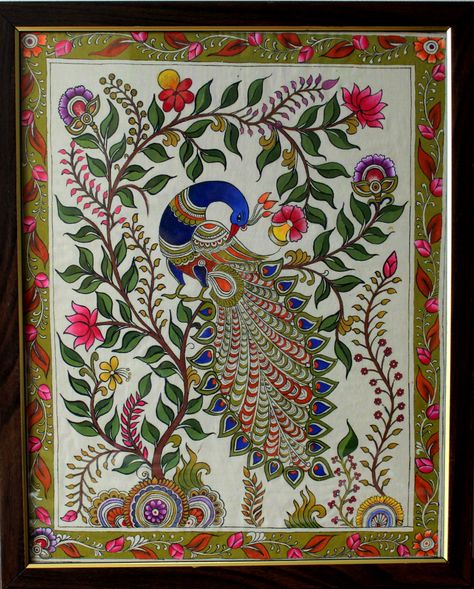 Classroom Cubbies, Madhubani Paintings Peacock, Royal Interior, Kalamkari Art, Health And Food, Indian Traditional Paintings, Tree Sketch, Gond Painting, Designers Home