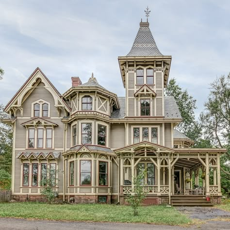 Victorian Gothic House, Fair Haven, Victorian House Plans, Victorian Style House, Victorian Style Homes, Mary Blair, New Haven Connecticut, New Haven Ct, Victorian Mansions