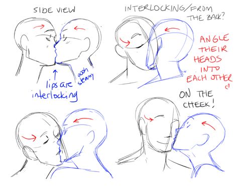 Arting and a dash of advice — Please i need help drawing people kissing i'm... Hand On Shoulder Pose, Drawings Of People Kissing, Sketch Tips, People Kissing, Drawing Bases, Drawing Things, Drawing Guides, 얼굴 드로잉, Art Advice