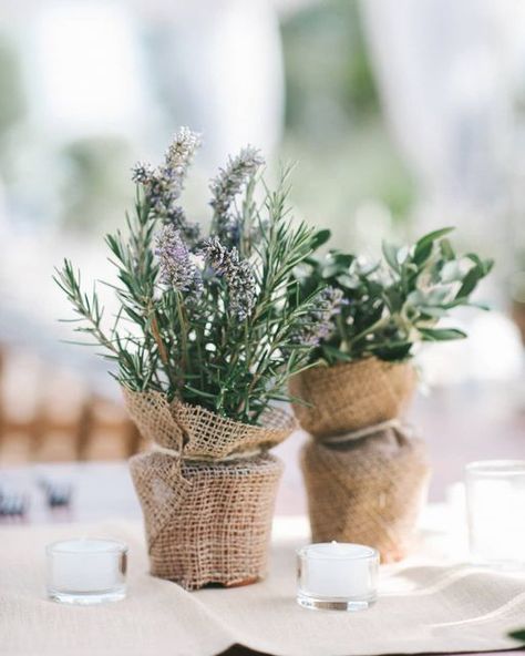 Olive And Lavender, Jute Flowers, Country Wedding Flowers, Outdoor Table Decor, Weddings In Italy, Spanish Christmas, Country Style Wedding, Tuscan Wedding, Wedding Confetti