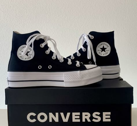 Black Hightop Converse, Vision Board 2023, I Got It, Converse Shoes, Got It, Cute Shoes, All Star, Converse, Vision Board