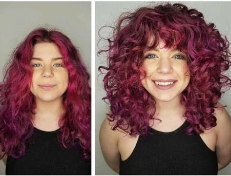 Curl Specialist, Layered Curly Hair, Haircuts For Curly Hair, Curly Hair With Bangs, Curly Hair Care, Curly Hair Tips, Curly Hair Cuts, Short Curly Hair, Hair Pictures