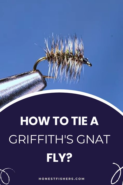 How To Tie A Griffith's Gnat Fly Fly Tying Patterns Step By Step, Fly Fishing Decor, Fly Fishing Photography, Tying Flies, Fly Fishing Art, Fishing Art, Fly Fishing Flies Pattern, Fishing Photography, Fly Fishing Gear