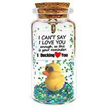 Check this out on Amazon Christmas Present Decoration, Wish Jar, Duck Decor, Romantic Gifts For Him, Love You Cute, Duck Gifts, Love You Messages, Valentines Birthday, Romantic Messages