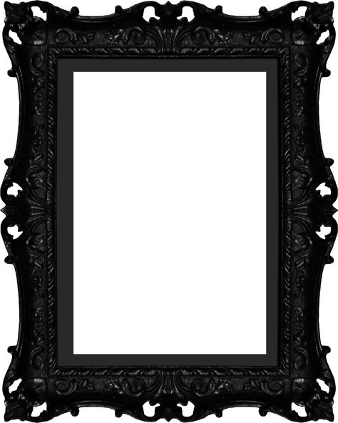 Rentry Image, Black Vintage Frame, Goth Frame, Rentry Border, Rentry Frames, Rentry Graphics, Creepy Frame Border, Gothic Frame Png, Gothic Frames And Borders