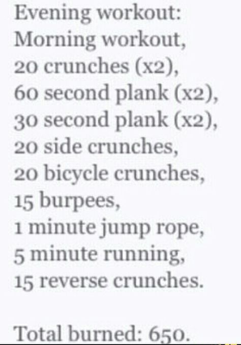 Night Workout, Evening Workout, Side Crunches, Calorie Workout, Reverse Crunches, Bicycle Crunches, Living A Healthy Life, Morning Workout, Quick Workout