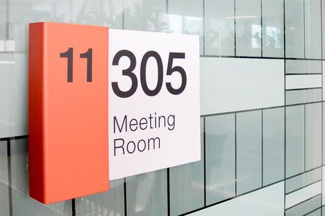 office wayfinding Room Identification Signage, Meeting Room Sign, Meeting Room Signage, Office Wayfinding, Office Signage Design, Room Signage, Office Signage, North Sydney, Wayfinding Design