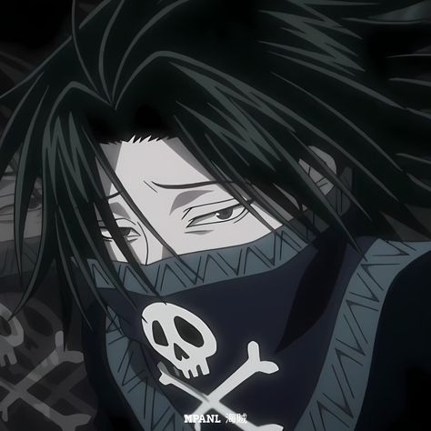 Feitan Hunter X Hunter, Feitan Portor, Emo Pfp, Phantom Troupe, Dark Anime Guys, Hunter Anime, Hunter Hunter, Anime Tattoos, Dark Anime