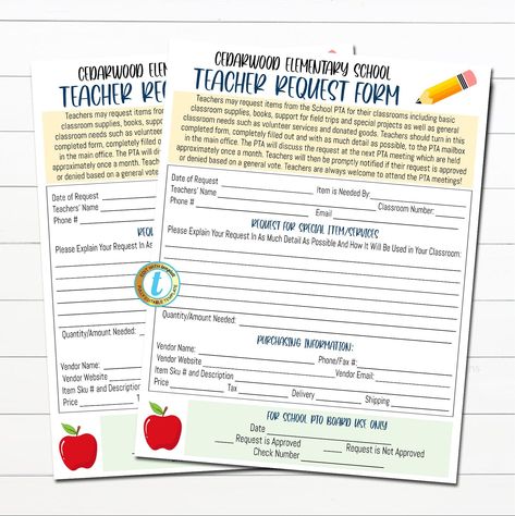 Pto Teacher Survey, Pta Recruitment Flyer, Pto Forms, Pto Fundraising Ideas, Pto Fundraisers, Pta Flyer, Classroom Template, Recruitment Flyer, Grants For Teachers